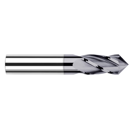 Drill/End Mill - Mill Style - 4 Flute, 0.1875 (3/16), Length Of Cut: 1
